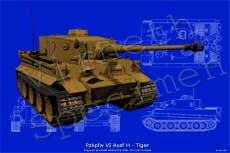 German Panzer VIh "Tiger" Tank