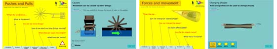 eMotion -Forces and Motion Year 1 and 2 - Supports Units 1E and 2E of Key Stage 1 of the National Curriculum